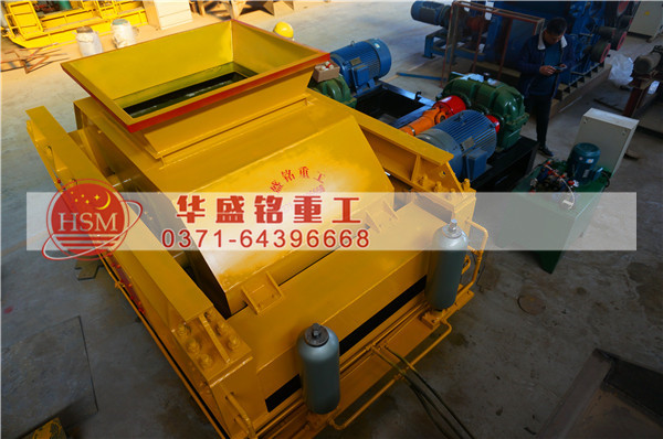 液壓對輥破碎機